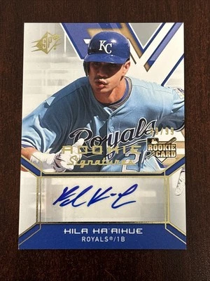 2009 Rookie Signatures Kila Ka'aihue RC Auto 39/99 Kansas City Royals #112 - Image 1 of 2