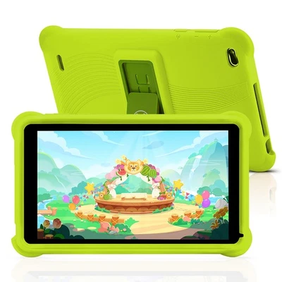 PRITOM Android 7 inch Kids Tablet 32GB Bluetooth WiFi Dual Camera Education PAD - Image 1 of 4