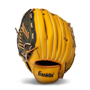 Franklin Sports Field Master Baseball Softball Glove Tan Right Hand Left Throw - Picture 1 of 8