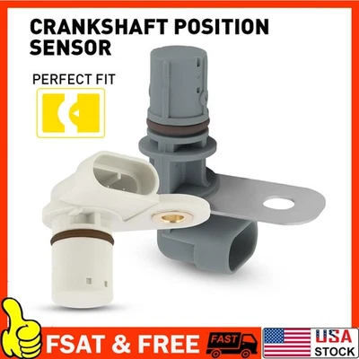 2x Sensor de posición del árbol de levas y cigüeñal para Chevrolet Silverado 1500 GMC Buick B Foto 1 de 4