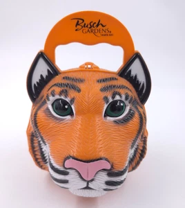 Busch Gardens TIGER LUNCH BOX BUCKET WITH HANDLE - Picture 1 of 4