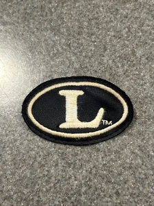 Louisville Slugger Baseball Fabric Embroidered Logo Sew On Patch 1 1/4 X 2 1/8” - Picture 1 of 4