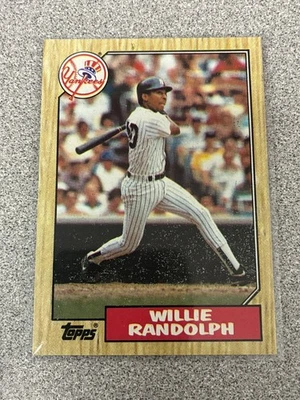 1987 年 Topps - Willie Randolph #701 多个错误 状况完好 — 第 1/4 张图片