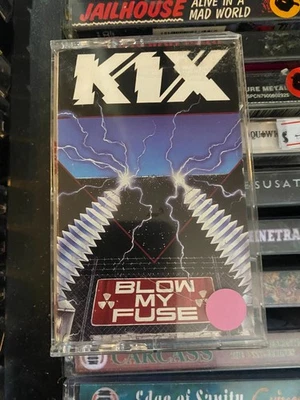 Kix *Blow My Fuse *cassette tape *NM/NM *1988 *Atlantic *81877-4 *GLAM HARD ROCK - Image 1 of 4