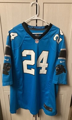 Carolina Panthers Jersey Josh Norman #24 Nike On Field Blue Jersey Size 3XL - Image 1 of 4