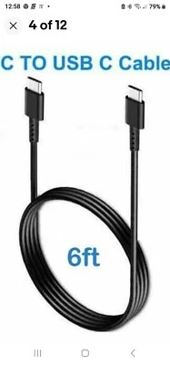 Anker  6 ft USB C to USB C Fast Charging Type C Cable - Image 1 of 3
