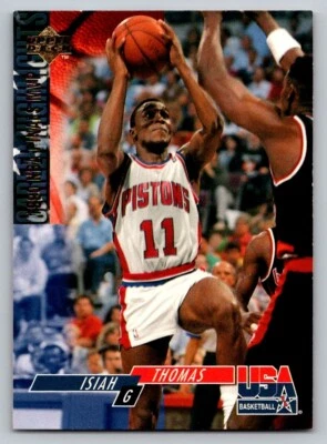 1994 Upper Deck USA Basketball - Isiah Thomas #69 - Image 1 of 2