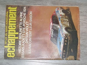 $$w Revue Echappement N°87 Berlinette Alpine  Kadett GTE  Porsche 924  Datsun - Imagen 1 de 1