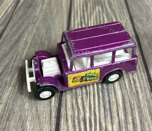 Tootsietoy Purple Bimini Buggy Jeep Vintage 1970