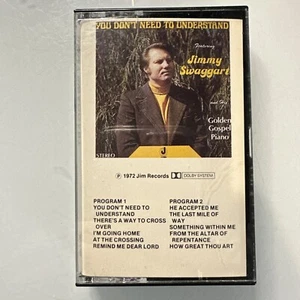 Jimmy Swaggart You Don't Need To Understand (Cassette) - Picture 1 of 2