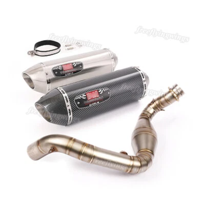 Sistema completo para BMW G310GS G310R silenciadores de escape silenciador cabezal enlace tubo Foto 1 de 4