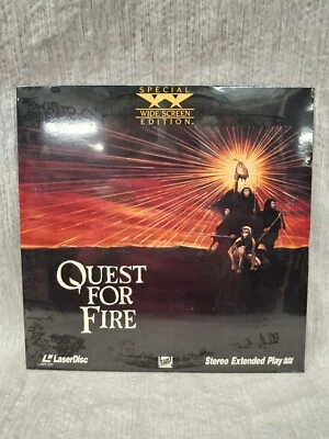 NEW Quest For Fire Laser Disc SEALED Everett McGill 20th Century Fox Extended - Image 1 of 2