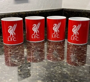 LFC Liverpool Football Club Ceramic Coffee Mug Cup Premier League Soccer 4pcs - Picture 1 of 7