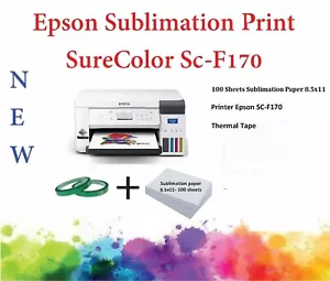 Epson SC F170 stampante a sublimazione colorante include carta e nastro - Foto 1 di 7