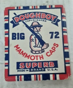 Vintage Doughboy Big 72 Mammoth Caps SuperB Package - Picture 1 of 4