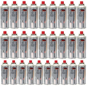 28 x GO SYSTEM Ventil Gas Kartusche Camping Kocher Brenner Butan/Propan 227 g - Bild 1 von 2