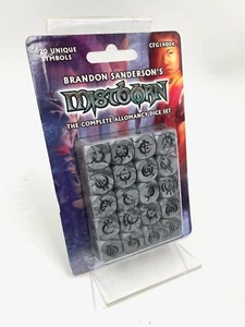 Brandon Sanderson Mistborn - Allomancy Dice Set - Picture 1 of 2