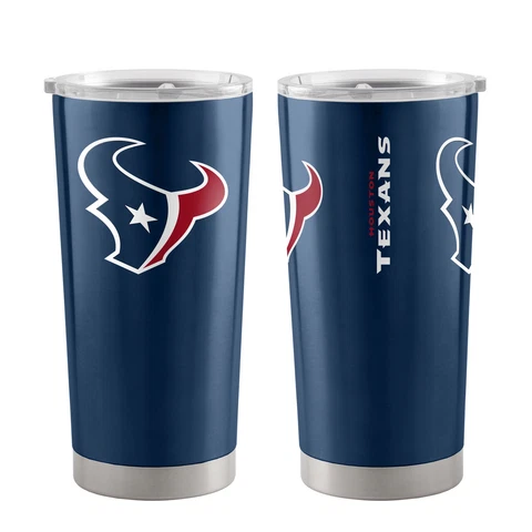 Houston Texans Ultra Navy 20oz Travel Tumbler NFL Cover