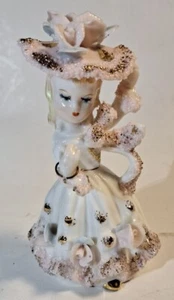 FIGURA DE BETSON'S JAPÓN H/P CHICA CON VESTIDO FLORAL Y SOMBRERO - Imagen 1 de 7