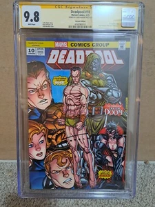 Marvel Comics SS CGC 9.8 Deadpool #10 signiert von Chad Hardin Variant Edition - Bild 1 von 2