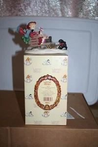 Lauras Dachboden 300136 "Come On, You Can Do It" Winter Figur Sammlerstück ENESCO - Bild 1 von 11