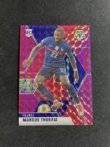 2021 Panini Mosaic UEFA EURO #120 Marcus Thuram RC Pink Mosaic /25 France - Bild 1 von 2