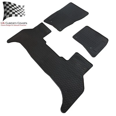 Fits Land Rover Defender 110 Front & 2Nd Row Floor Mats Heavy Duty (2020+) 588 - Image 1 of 4