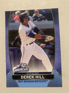 Derek Hill Card 2016 West Michigan Whitecaps Team Card - Picture 1 of 1