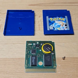 Pokemon Blau (Game Boy, 1998) Original Speichert Neue Batterie B4 - Bild 1 von 3