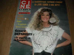 Cine Revue 1982 DALIDA cover JANE FONDA ROCK HUDSON JOHN KENNEDY - Picture 1 of 1