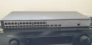 HP JG924A 24 ports plus 4 SFP ports Web Managed Switch Compact HP1920-24G (mod) - Picture 1 of 8