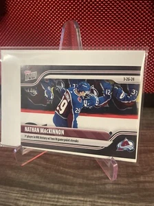 2023/24 Topps Now NHL Sticker 154 NATHAN MACKINNON COLORADO AVALANCHE - Picture 1 of 3