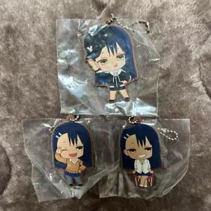 Don't Toy With Me Miss Nagatoro Figura Goma Llavero Lote 3 Anime Japón m516 - Imagen 1 de 4
