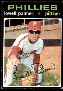 1971 Topps Lowell Palmer #554