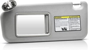 Fit For 2006-2012 Toyota RAV4 Driver Left Side Gray Sun Visor 74320-42501-B2 - Picture 1 of 15