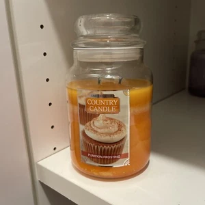 Kringle Country Candle Pumpkin Frosting Large 24 oz Two Wick Candle - Picture 1 of 3