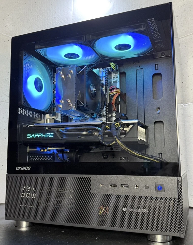 Intel I7 (10 Core) RGB Gaming Pc | Rx 580 4gb | 16 Gb Ram | 256 SSD, 1TB HDD - Image 1 of 4