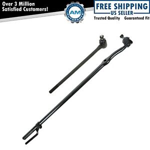Front Inner Tie Rod End Left & Right Pair Set Of 2 For Ford F Series Pickup 4x2
