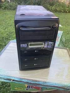 LG Pro Duplicator 1 TO 5 CD DVD Burner Duplication Tower - Zdjęcie 1 z 6