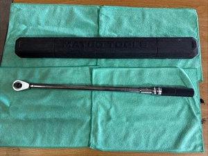 MATCO TRC250K 1/2" DRIVE 50-250 FT/LBS CLICK TYPE TORQUE WRENCH WITH CASE - Picture 1 of 18