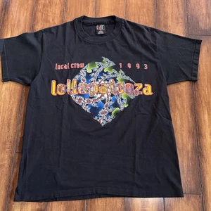 Lollapalooza 1993 Festival Crew T-Shirt XL Dinosaur Jr, Alice In Chains, Primus - Bild 1 von 7