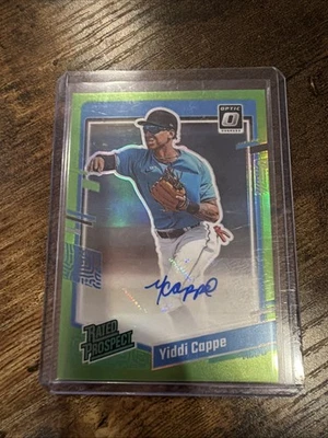 2023 Panini Prizm Yiddi Cappe RPS-YC /50 Green Pulsar Prizm Auto RC - Image 1 of 4