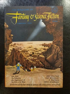 The Magazine Of Fantasy And Science Fiction Vol. 3 No. 1 February 1952 Bradbury - Image 1 of 4