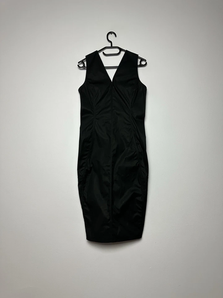 Mini Vestido RICK OWENS Negro Cuello en V Vestido Sin Mangas Talla XS Foto 1 de 4