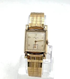 Lord Elgin 14K Gold Filled Apex Men's Manual Wind Watch-Not Working-As Is Vtg - Picture 1 of 15