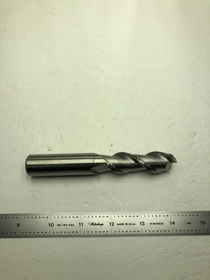 Fresadora de extremo de carburo Widia Hanita 3/4" 3/4"x2"x5" OAL 2 flauta USADA. Foto 1 de 4