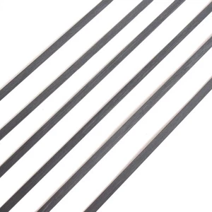 6pcs 0.5x5mm Length 420mm Flat Carbon Fiber Bars,Pultruded Carbon Fiber Strips - Picture 1 of 3