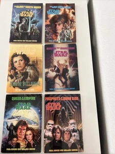 Complete Set of Star Wars Jedi Prince Books 1-6 Paul & Hollace Davids Lot Bantam - Foto 1 di 15