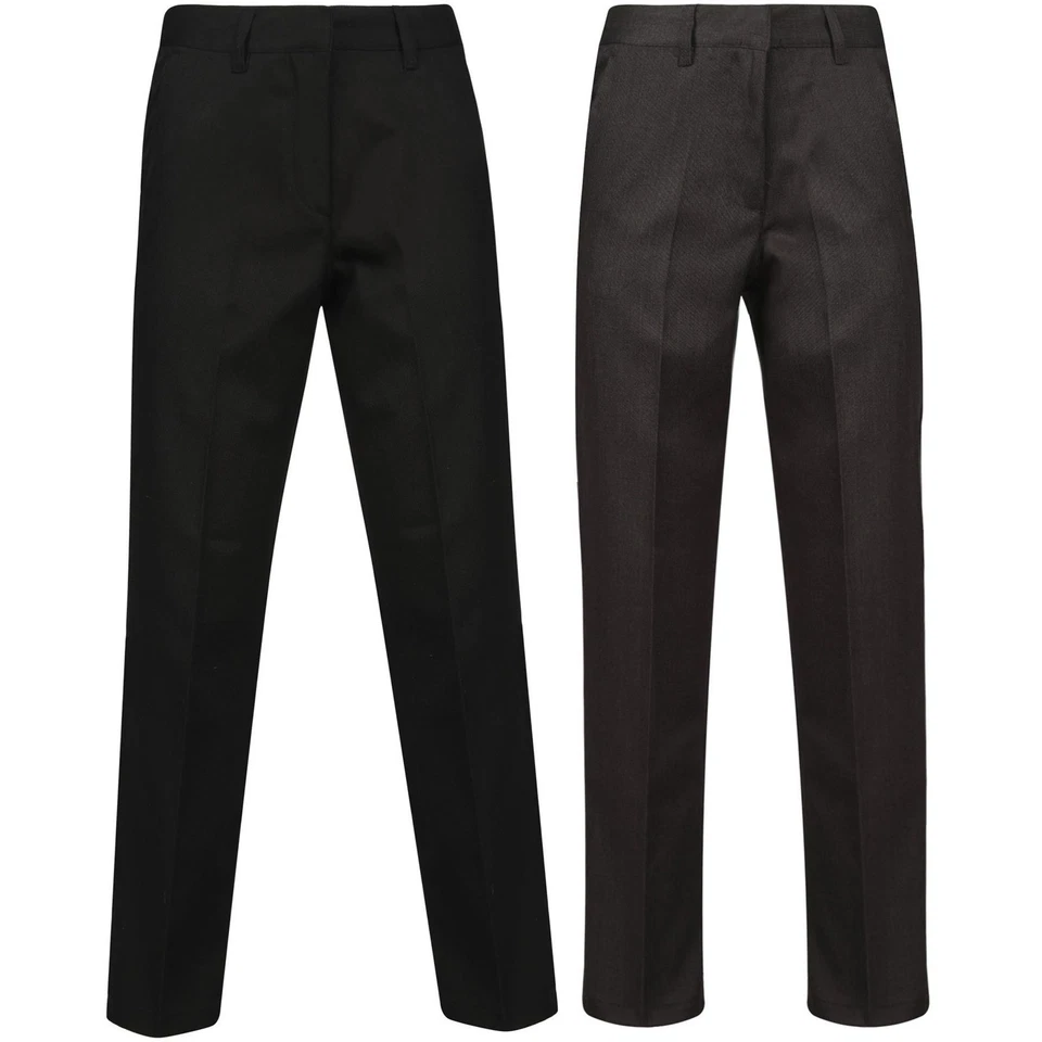 A2Z 4 Kids Fille Ado École Pantalon Revêtement Téflon Semi Élastique - Photo 1/1