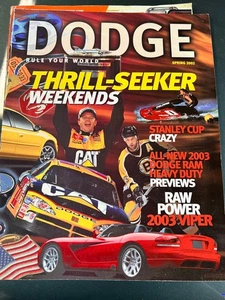 Dodge Magazine Spring 2002 Ward Burton - Picture 1 of 1